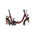 Retro skladací bicykel Lavida 20'' Husar 6 prevodový 15,5" modrá